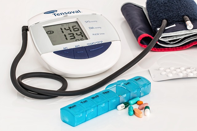 měření tlaku a léky